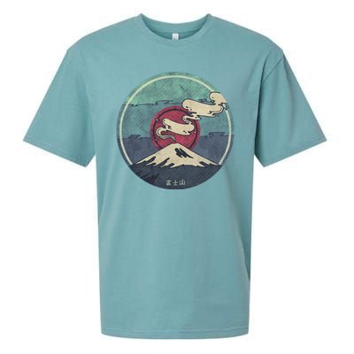 Fuji Volcano Classic Retro Sueded Cloud Jersey T-Shirt