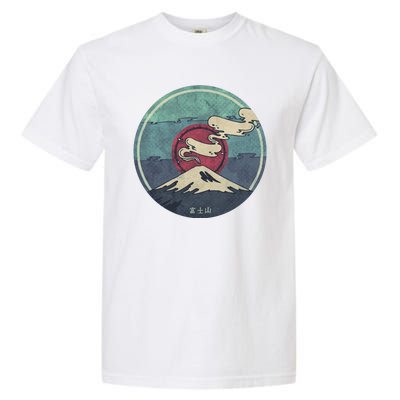 Fuji Volcano Classic Retro Garment-Dyed Heavyweight T-Shirt