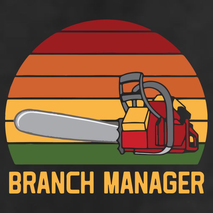 Funny Vintage Chainsaw Branch Manager Lumberjack And Logger Hat