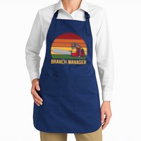 Funny Vintage Chainsaw Branch Manager Lumberjack And Logger Apron