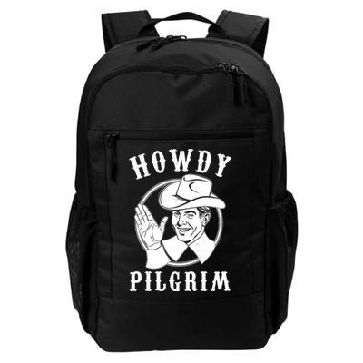 Funny Vintage Cowboy Howdy Pilgrim Backpack