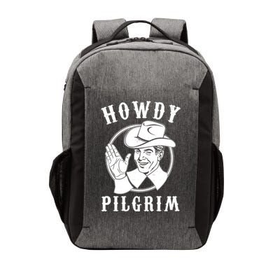 Funny Vintage Cowboy Howdy Pilgrim Vector Backpack