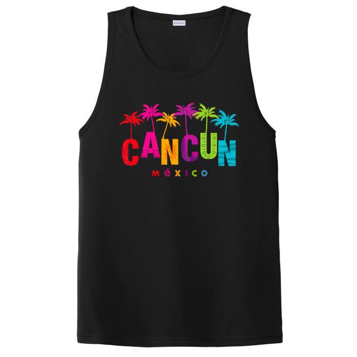 Family Vacation Cancun Mexico 2024 Beach Group Summer Trip PosiCharge Competitor Tank