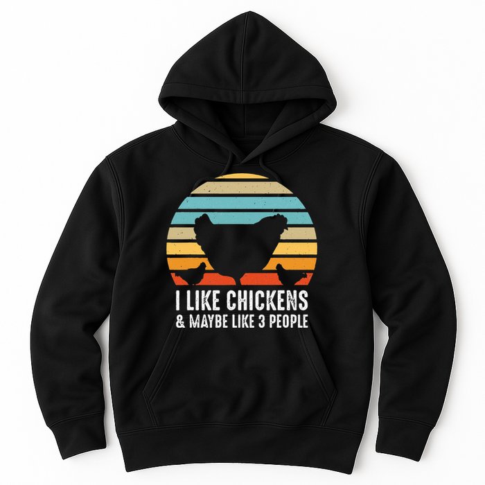 Funny Vintage Chicken Country Farm Women Girl Men Hoodie