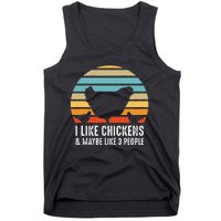 Funny Vintage Chicken Country Farm Women Girl Men Tank Top