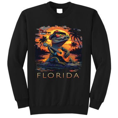Florida Vacation Cute Alligator Sweatshirt