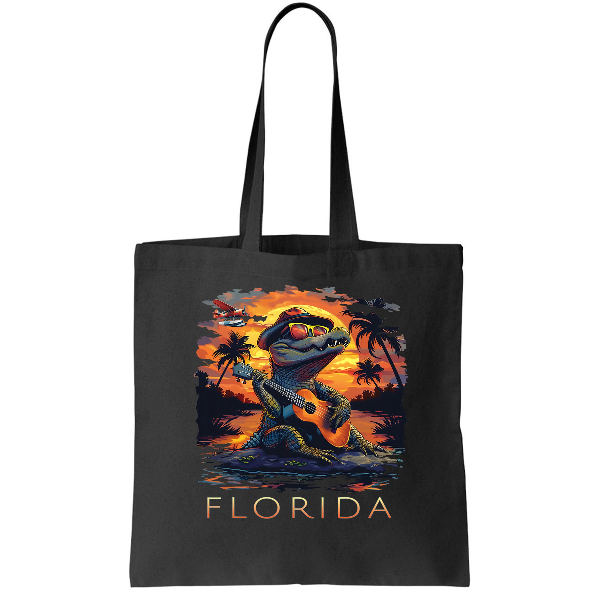 Florida Vacation Cute Alligator Bag