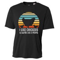 Funny Vintage Chicken Country Farm Women Girl Men Cooling Performance Crew T-Shirt