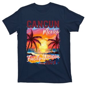 Family Vacation Cancun Mexico 2024 Summer Trip Matching T-Shirt