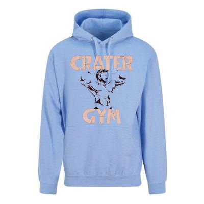 Funny Vintage Crater Gym Unisex Surf Hoodie