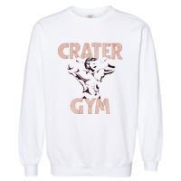 Funny Vintage Crater Gym Garment-Dyed Sweatshirt