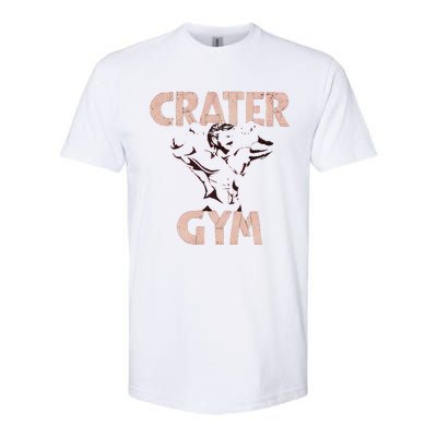 Funny Vintage Crater Gym Softstyle CVC T-Shirt