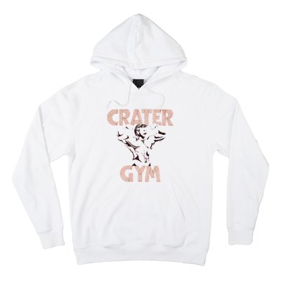 Funny Vintage Crater Gym Hoodie