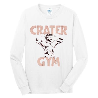 Funny Vintage Crater Gym Tall Long Sleeve T-Shirt