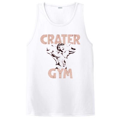 Funny Vintage Crater Gym PosiCharge Competitor Tank