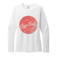 Funny Vintage Chemtrails Cola Aviation Pilots Womens CVC Long Sleeve Shirt