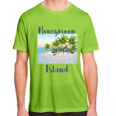 Florida Vacation Cottage House Honeymoon Island Beach Meaningful Gift Adult ChromaSoft Performance T-Shirt