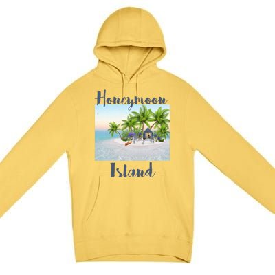 Florida Vacation Cottage House Honeymoon Island Beach Meaningful Gift Premium Pullover Hoodie