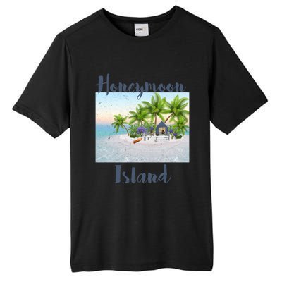 Florida Vacation Cottage House Honeymoon Island Beach Meaningful Gift Tall Fusion ChromaSoft Performance T-Shirt