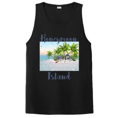 Florida Vacation Cottage House Honeymoon Island Beach Meaningful Gift PosiCharge Competitor Tank