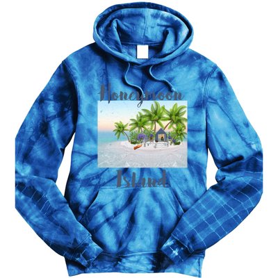 Florida Vacation Cottage House Honeymoon Island Beach Meaningful Gift Tie Dye Hoodie