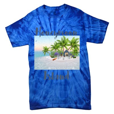 Florida Vacation Cottage House Honeymoon Island Beach Meaningful Gift Tie-Dye T-Shirt