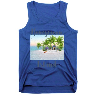 Florida Vacation Cottage House Honeymoon Island Beach Meaningful Gift Tank Top