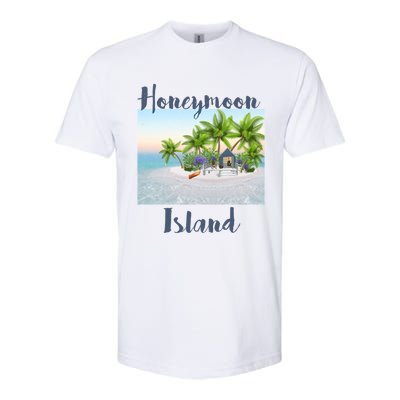 Florida Vacation Cottage House Honeymoon Island Beach Meaningful Gift Softstyle CVC T-Shirt