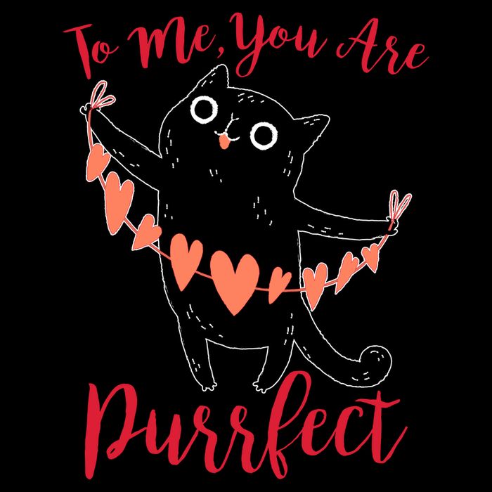 Funny Valentine Cat To Me You Are Purrfect Mug