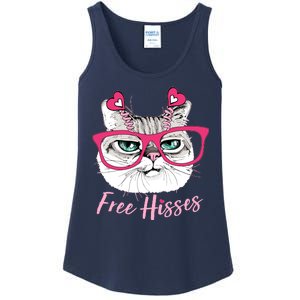 Funny Valentine Cat Free Hisses Ladies Essential Tank