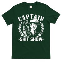 Funny Vintage Captain Of The Shit Show T-Shirt