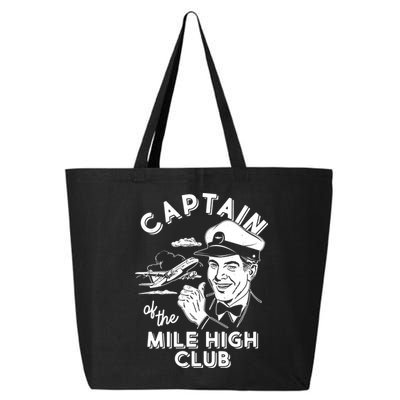Funny Vintage Captain Of The Mile High Club 25L Jumbo Tote