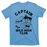 Funny Vintage Captain Of The Mile High Club T-Shirt