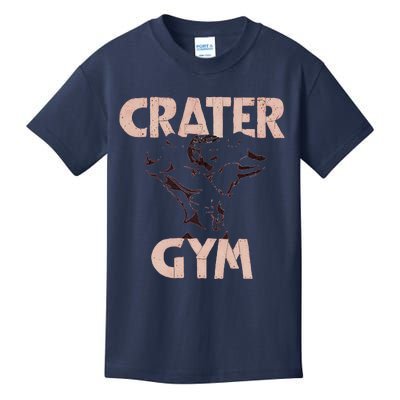 Funny Vintage Crater Gym Gift Kids T-Shirt