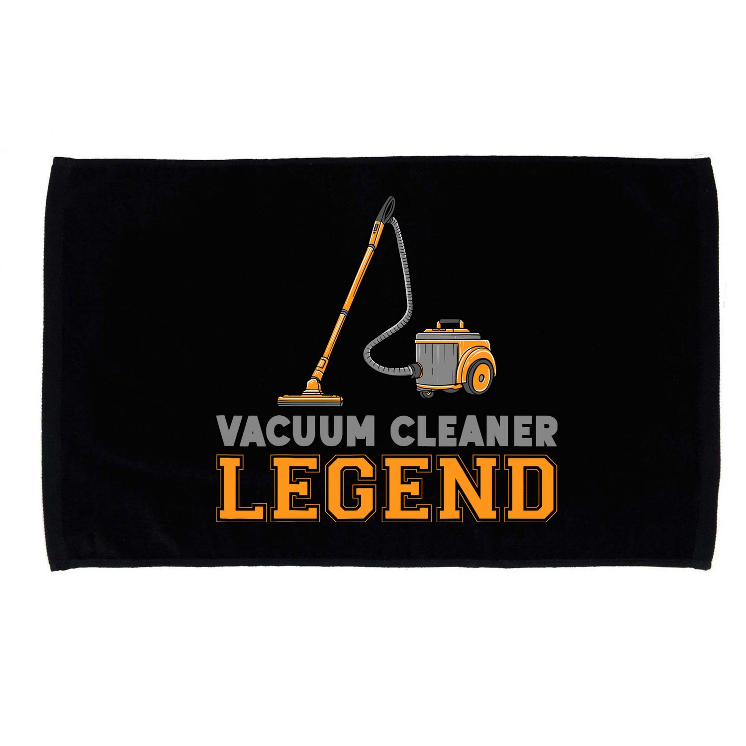 Funny Vacuum Cleaner Legend Housekeeping Hoover Cleaning Microfiber Hand Towel