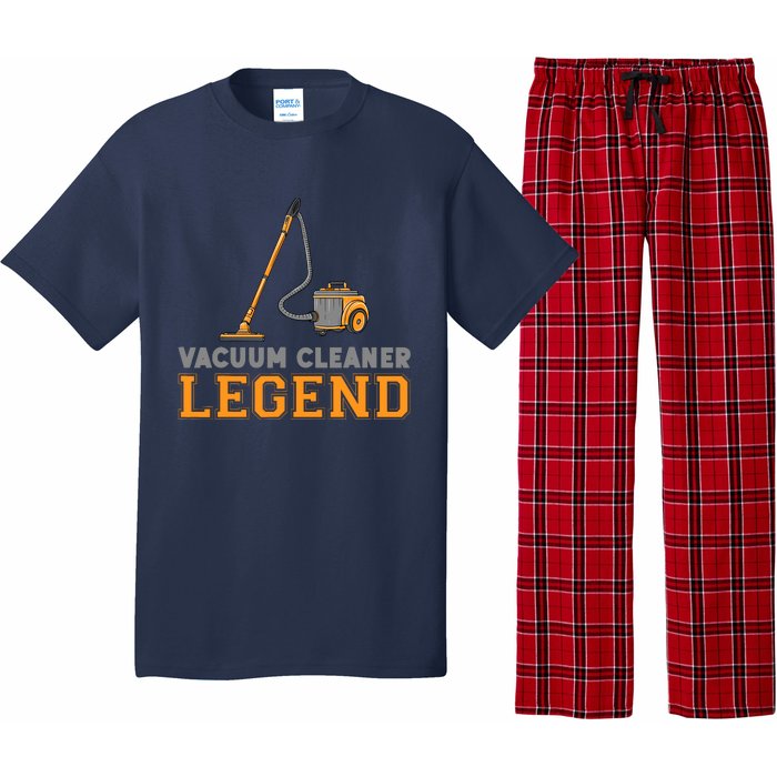 Funny Vacuum Cleaner Legend Housekeeping Hoover Cleaning Pajama Set