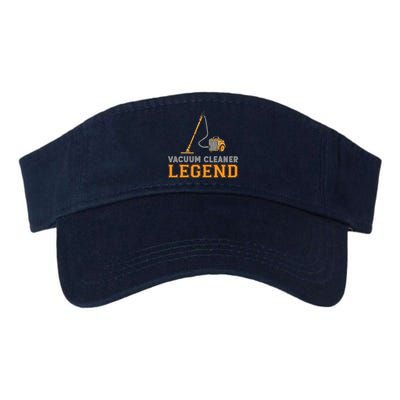 Funny Vacuum Cleaner Legend Housekeeping Hoover Cleaning Visor