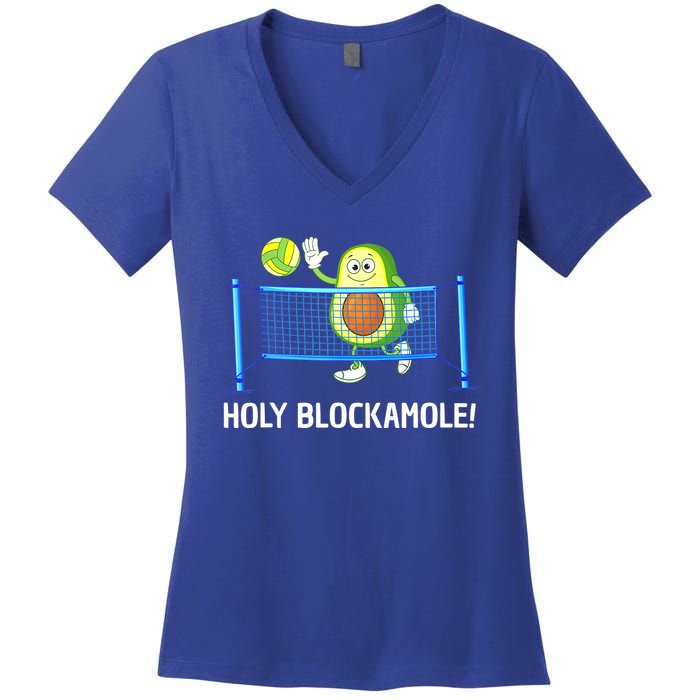 Funny Volleyball Design For Volleyball Players Women's V-Neck T-Shirt