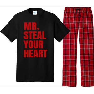 Funny Valentines Day Mr Steal Your Heart Gift Pajama Set