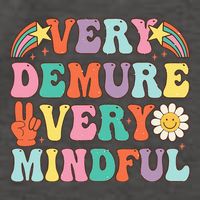 Funny Very Demure Very Mindful Trend Demure & Mindful Vector Backpack