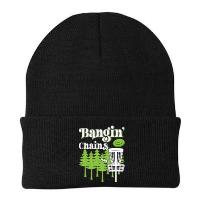 Funny Vintage Disc Golf Bangin' Chains Beanie