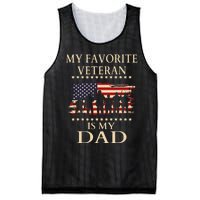 Father Veterans Day My Favorite Veteran Is My Dad Proud Kids Mesh Reversible Basketball Jersey Tank