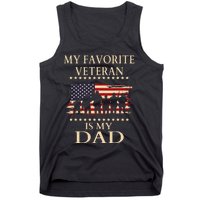 Father Veterans Day My Favorite Veteran Is My Dad Proud Kids Tank Top