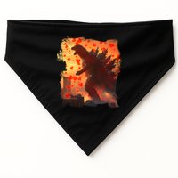 Funny Valentines Day Japanese Kaiju Monster USA-Made Doggie Bandana