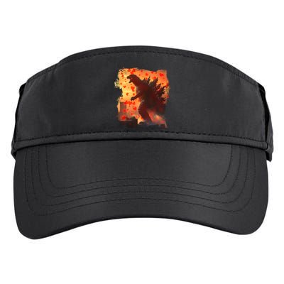Funny Valentines Day Japanese Kaiju Monster Adult Drive Performance Visor