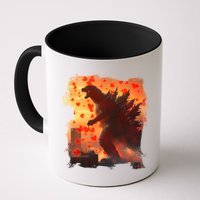 Funny Valentines Day Japanese Kaiju Monster Mug