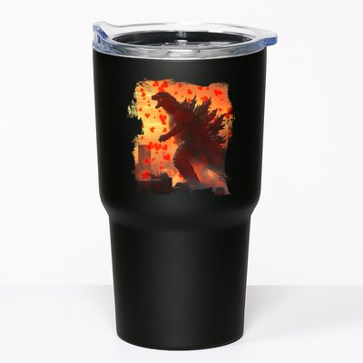 Funny Valentines Day Japanese Kaiju Monster Tumbler