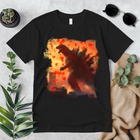 Funny Valentines Day Japanese Kaiju Monster Premium T-Shirt