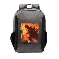 Funny Valentines Day Japanese Kaiju Monster Vector Backpack
