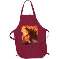 Funny Valentines Day Japanese Kaiju Monster Apron